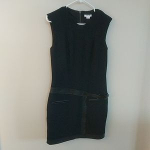 Helmet Lang black mini dress